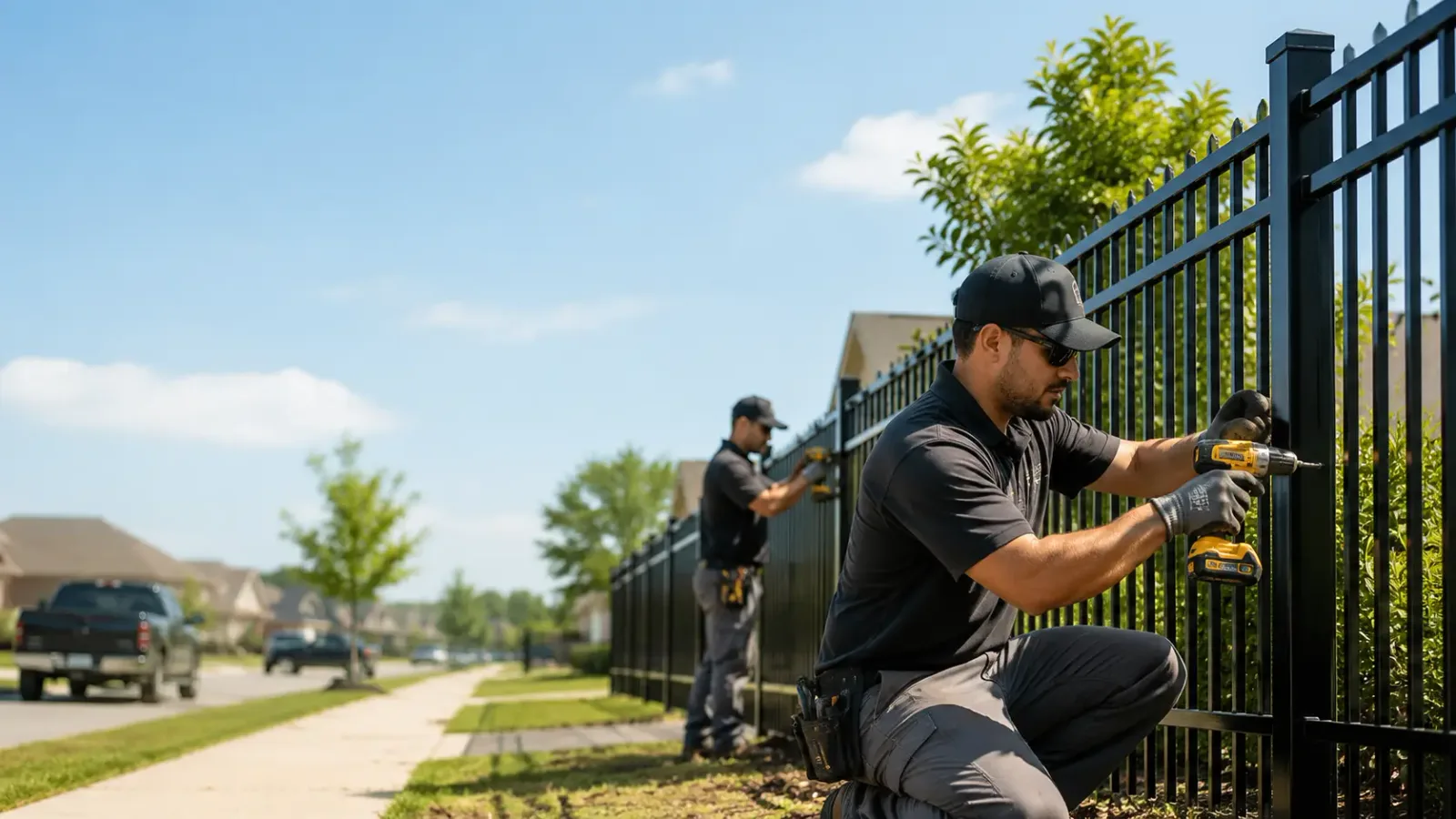 Metal Fence Installation in Harahan, LA